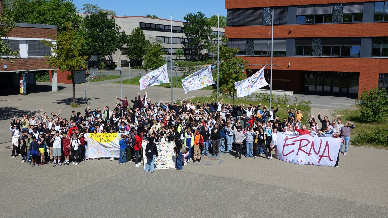 Treffen der drei Erna-de-Vries-Schulen in Ibbenbüren